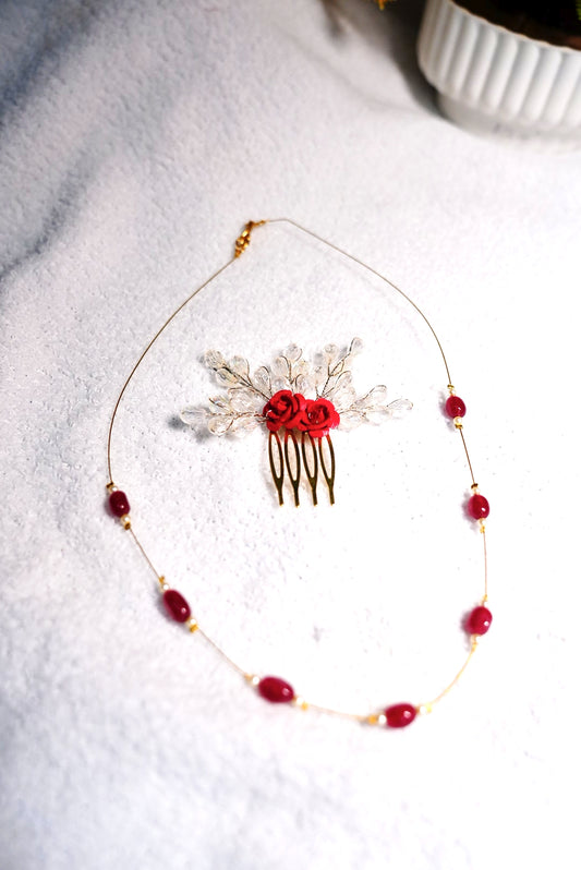 Fancy Premium quality finish for long-lasting shine chainfor girls with stylish hair pin